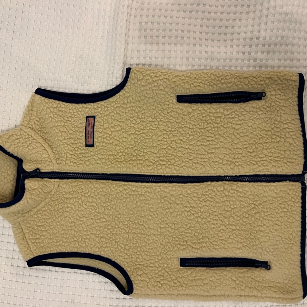 Vineyard Vines Sherpa Fleece Vest SZ.7